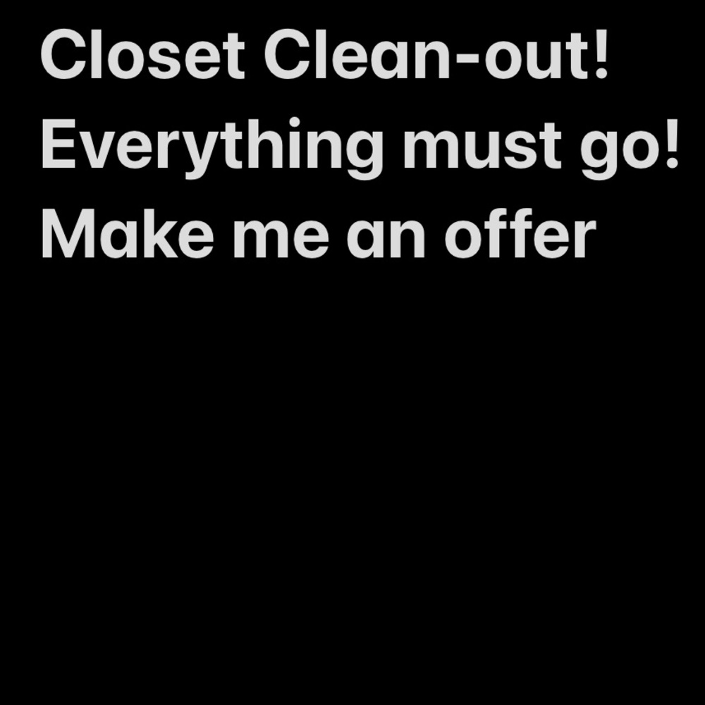 Make me an offer!